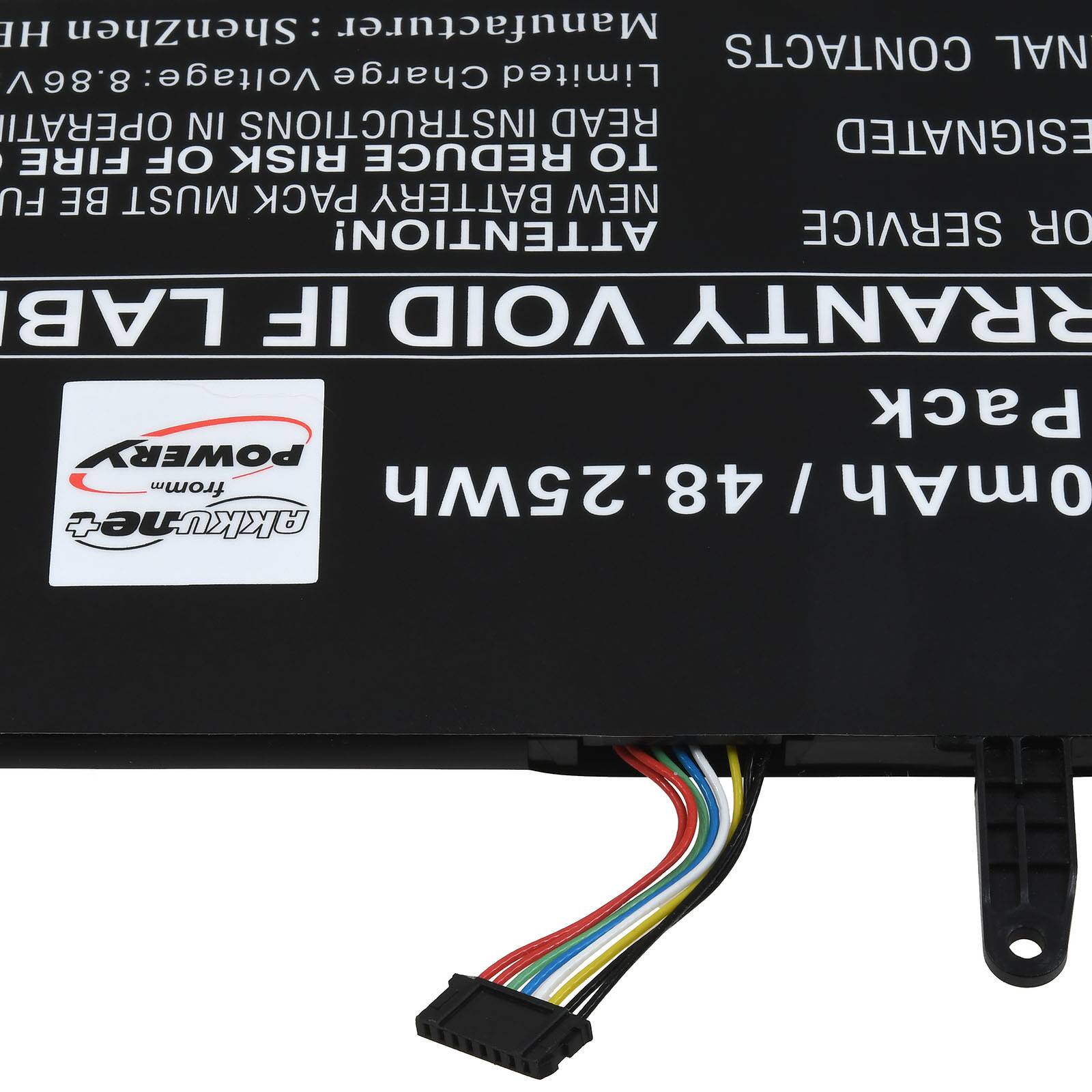 Powery Akku für Lenovo Yoga Slim 7 Carbon 13IAP7 82U90039KR Laptop, 7,72V, Li-Polymer