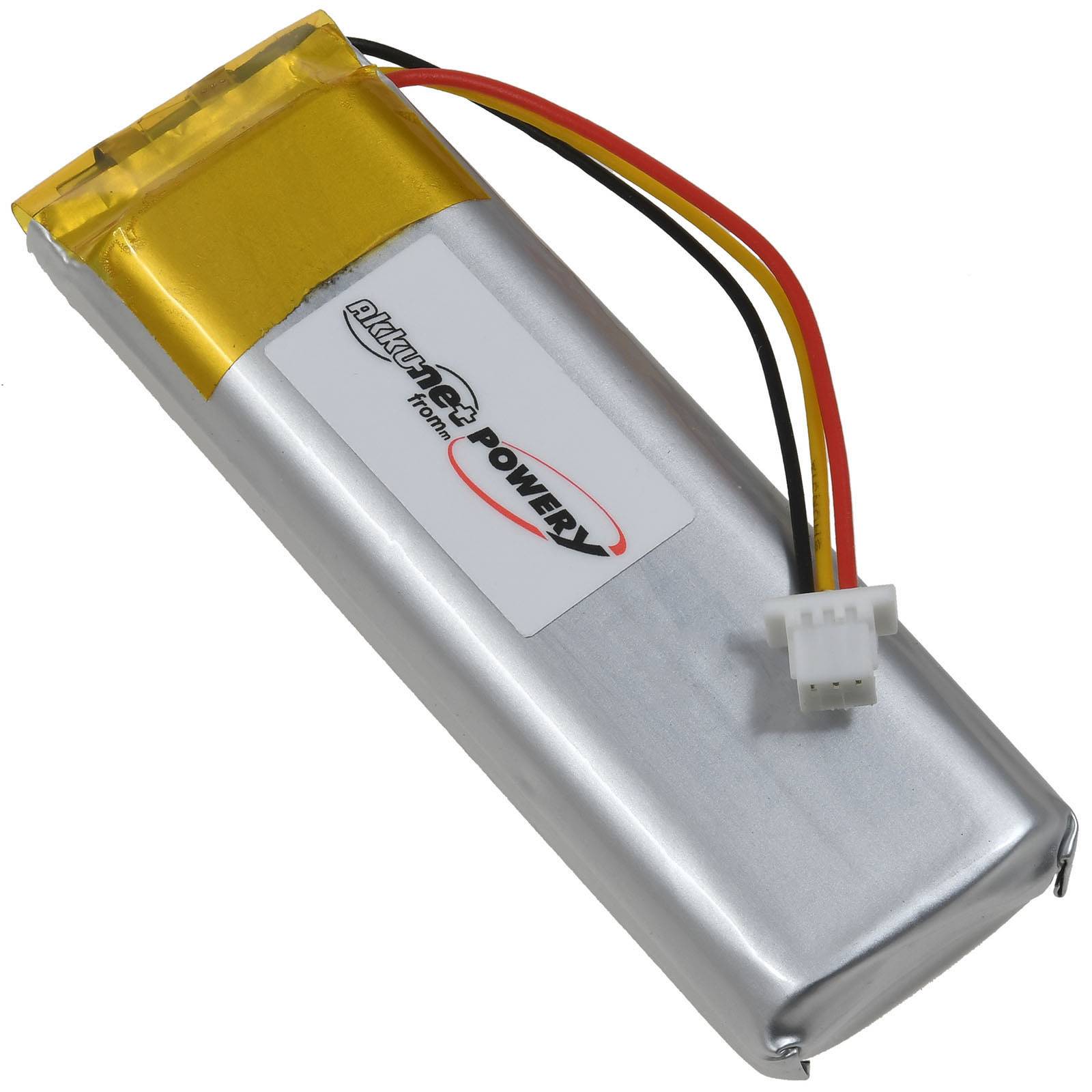 Powery Akku für Sena Communication System SP128 Kommunikationssystem, 3,7V, Li-Polymer