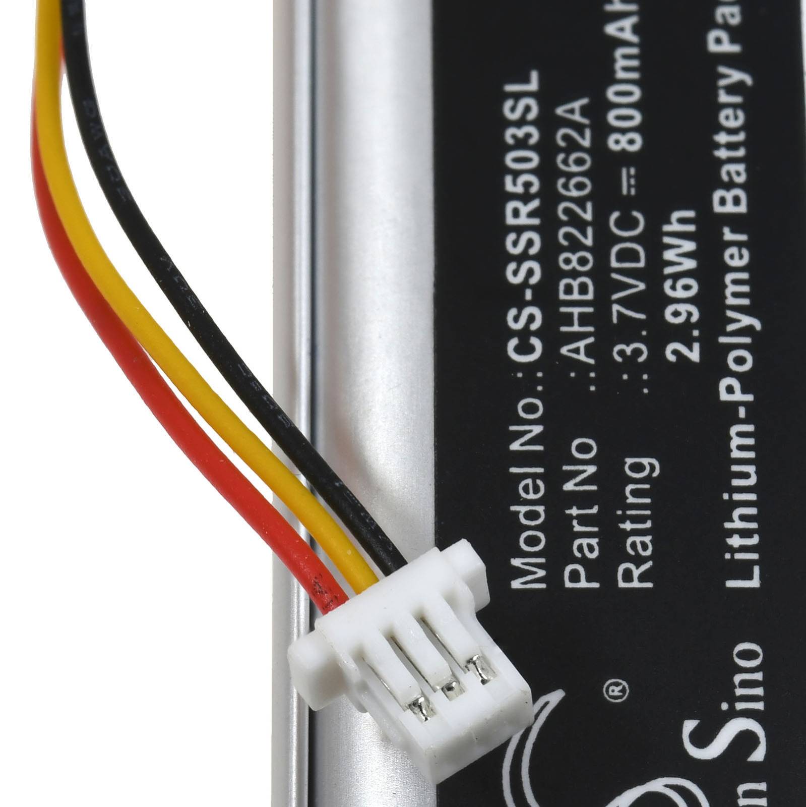 Powery Akku für Sena Communication System SP128 Kommunikationssystem, 3,7V, Li-Polymer
