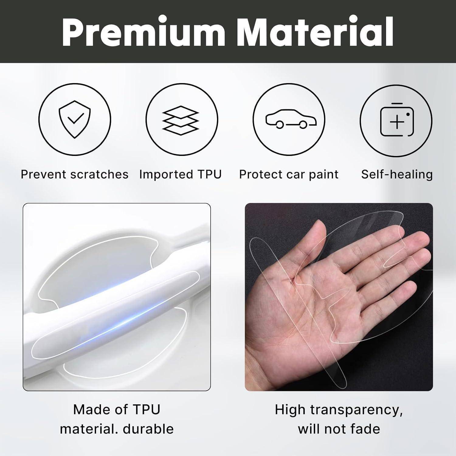 Werbegrafik für „Premium Material
