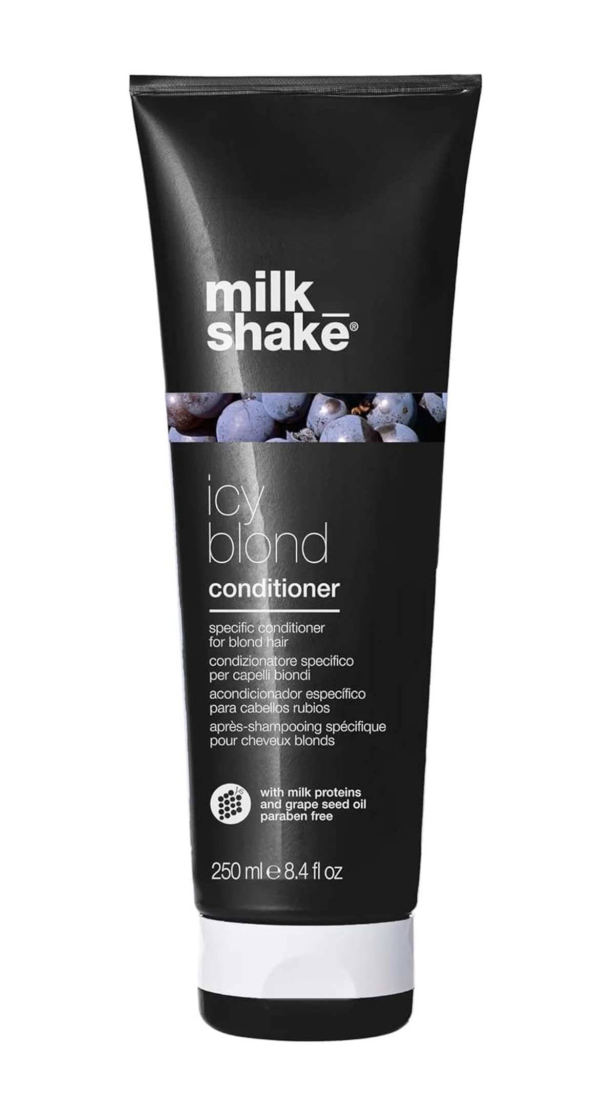 milk_shake Icy Blond Conditioner 250ml Anti-Gelb f. blondes o. gebleichtes Haar