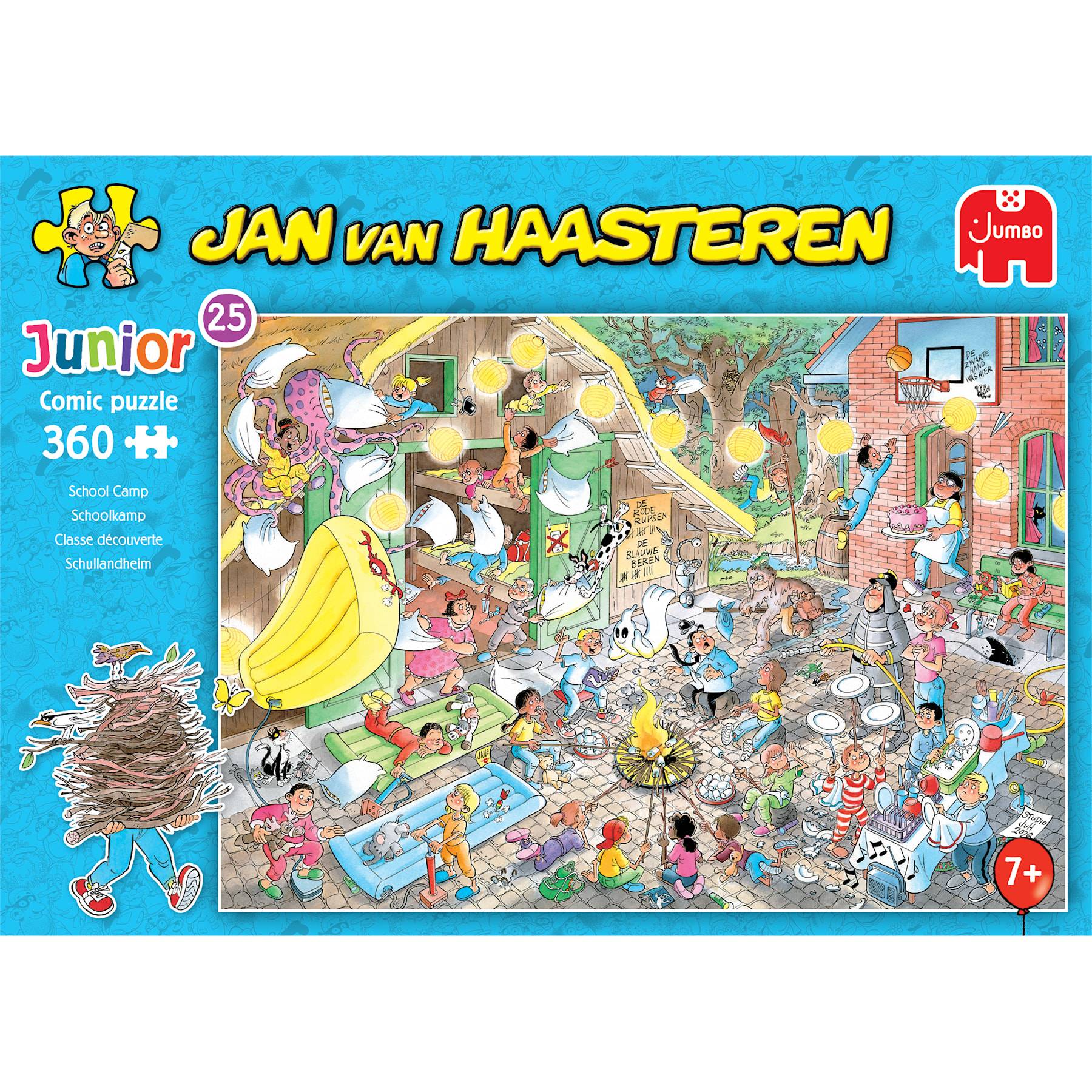 Jan van Haasteren Junior 25 - Schullandheim 360 Teile Puzzle