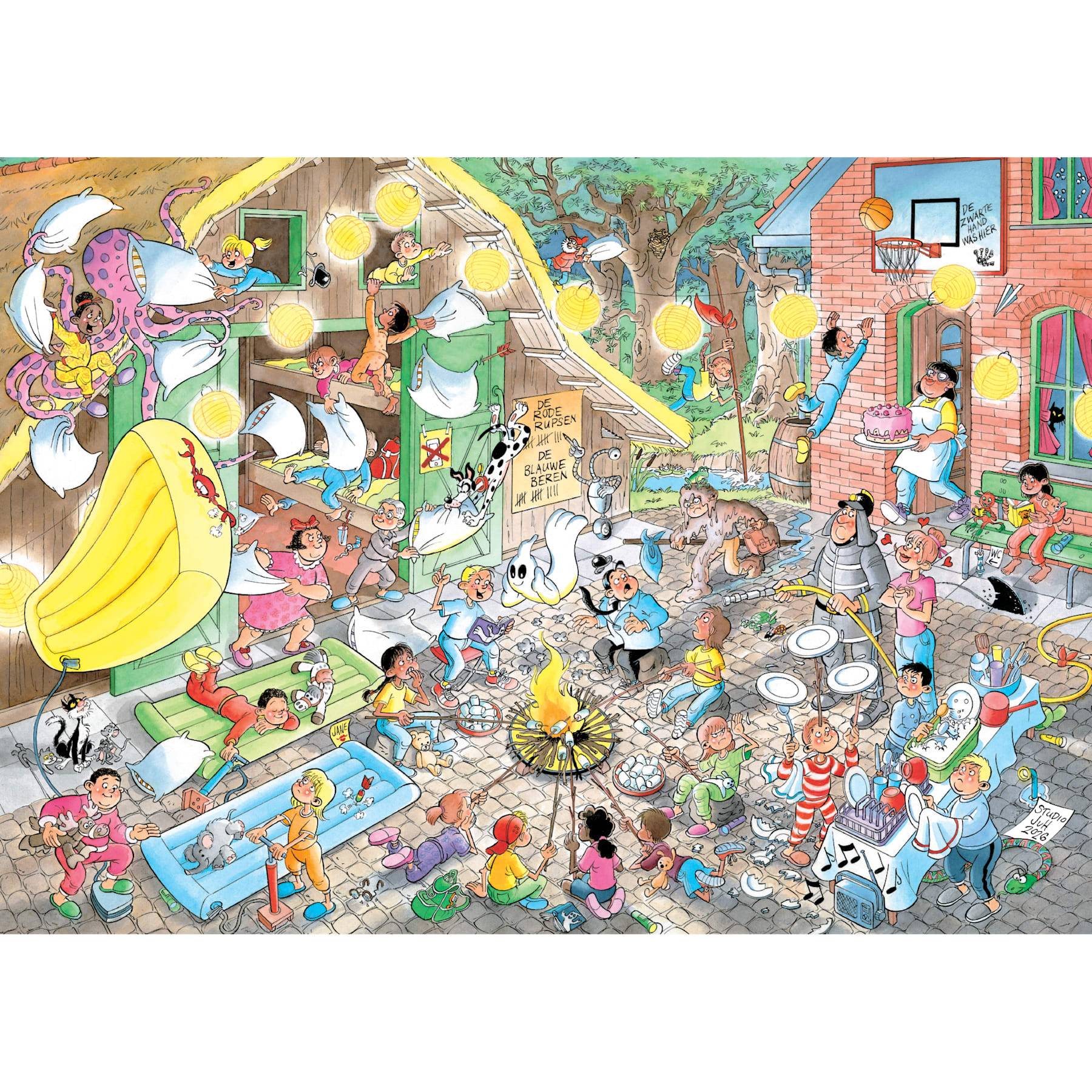 Jan van Haasteren Junior 25 - Schullandheim 360 Teile Puzzle