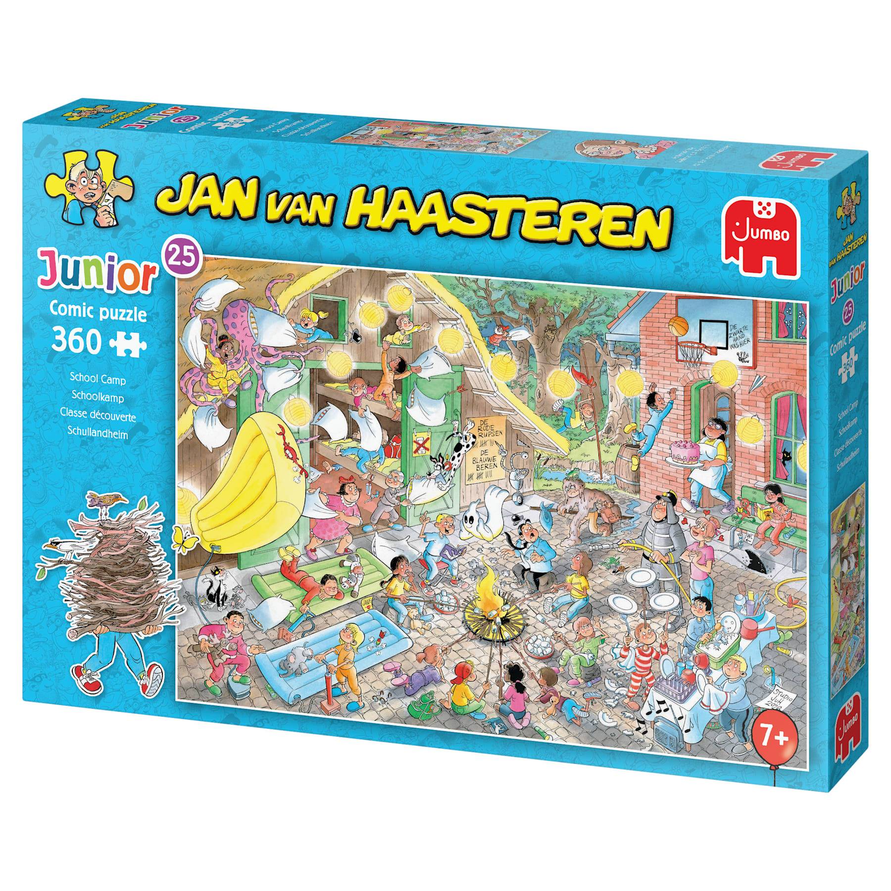 Jan van Haasteren Junior 25 - Schullandheim 360 Teile Puzzle
