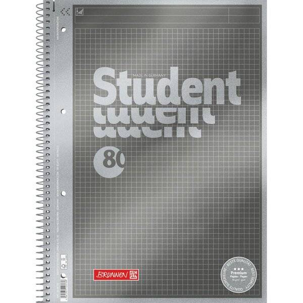 Collegeblock Premium Student A4 90g/qm 80 Blatt Protokoll