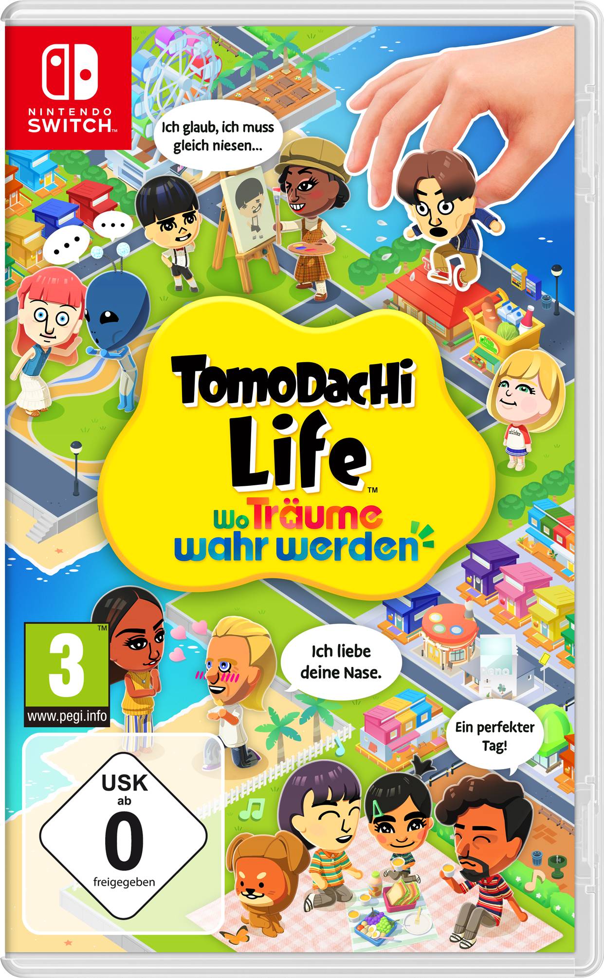 Nintendo Switch Spielcover für 