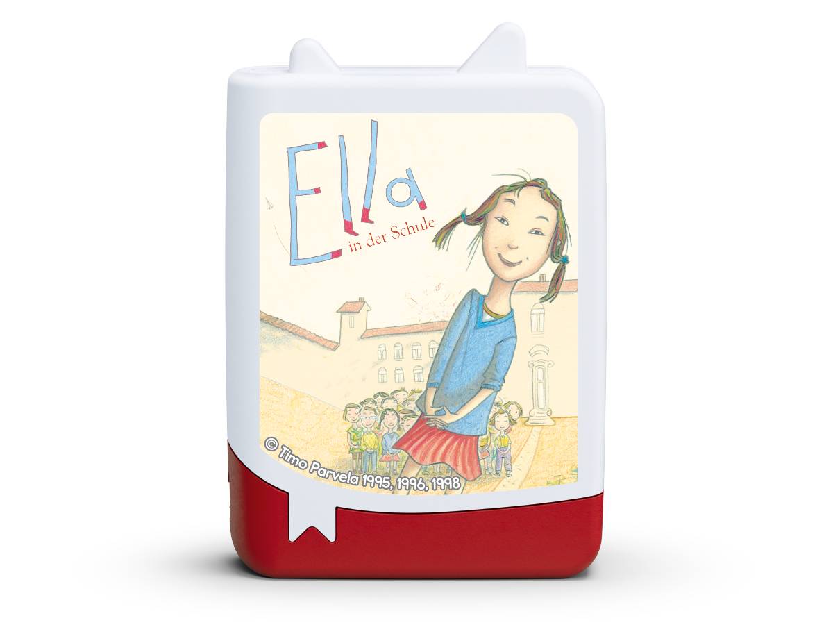 Illustrierte Titelseite von „Ella in der Schule