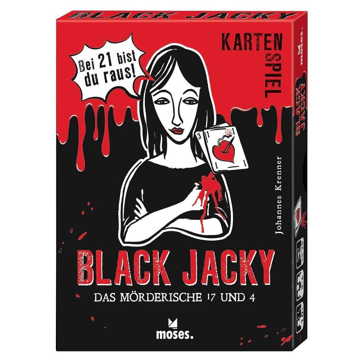 Schachtelbild für das Kartenspiel „Black Jacky