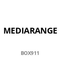 Schwarzes Text-Logo mit der Aufschrift „MEDIARANGE