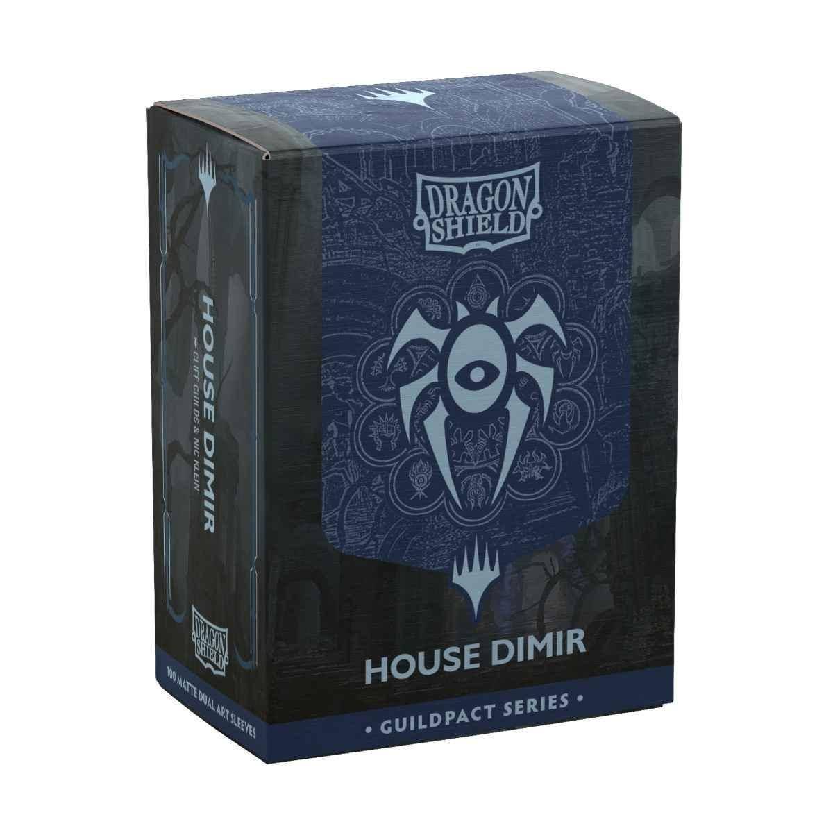 Dragon Shield: Dual Matte Art Kartenhüllen – Gildenbund Serie - Haus Dimir