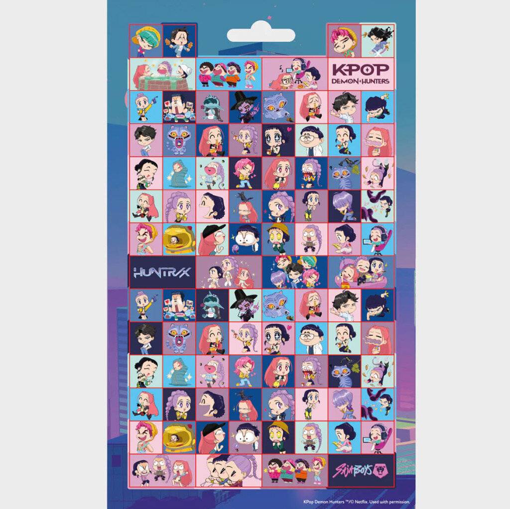KPop Demon Hunters Sticker Pack (500)
