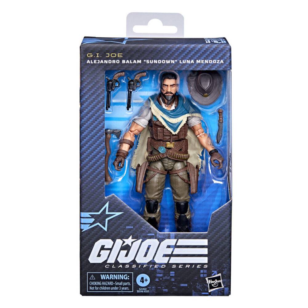 G.I. Joe Classified Series Actionfigur-Verpackung für Alejandro Balam „Sundown