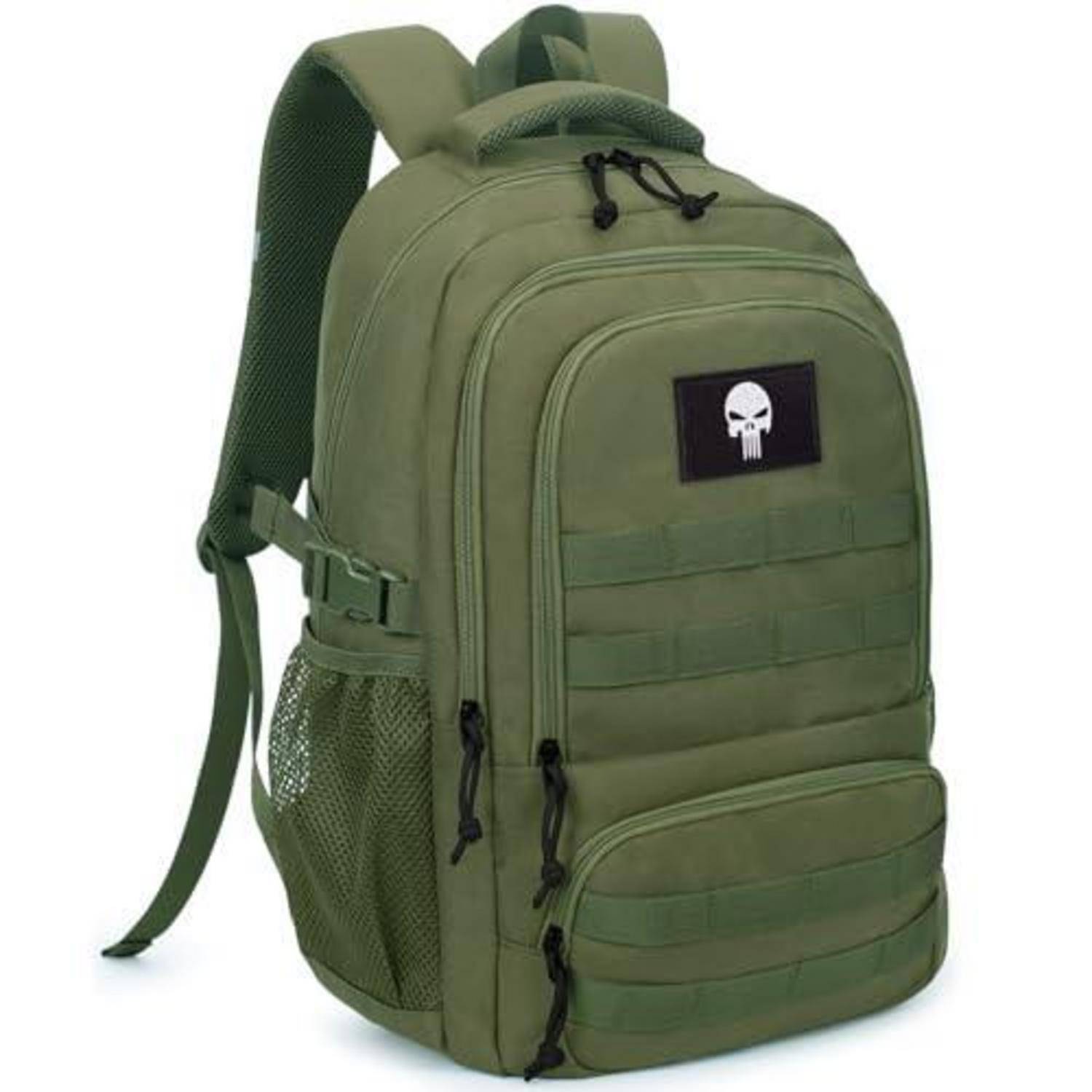 Taktischer Rucksack 30L 900D Oxford Grün mit MOLLE-System