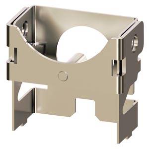 Absperrvorrichtung aus Metall, für betätigten Drucktaster, 22 mm, mit hohem Druckknopf