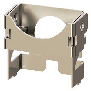 Absperrvorrichtung aus Metall, für betätigten Pilzdrucktaster 30 mm oder 40 mm, 22 mm-Design