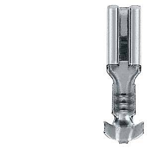 Steckhülse für Flachstecker, 2,8 x 0,8 mm, Querschnitt 0,5...1,5 mm2