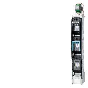 Hohes Siemens-Industrieelektromodul vertikal auf weißem Hintergrund dargestellt.