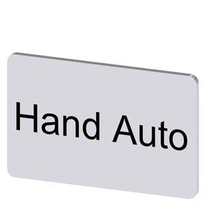 Rechteckiges Kontrollfeld mit den Worten „Hand Auto