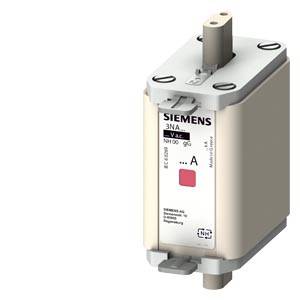 Foto einer Siemens-Elektrosicherung oder eines Schalterkomponenten, Vorderansicht auf weißem Hintergrund.