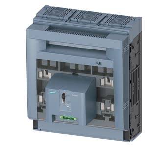 Grauer elektrischer Schaltschrank oder Brechermodul mit einer Frontzugriffstür und internen Montagesteckplätzen, isoliert auf weißem Hintergrund dargestellt.