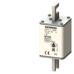 Siemens SITOR-Schmelzleistungsschalter mit Montageklemmkontakten, dargestellt als Produktfoto auf weißem Hintergrund.