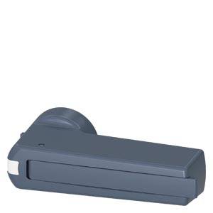 Grauer an der Wand montierter Türstopper mit weißer Gummikappe und gerundeter Basis, gezeigt auf einfachem weißem Hintergrund.