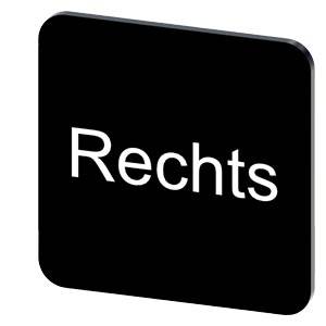 Schwarzes abgerundetes Rechteck mit der Beschriftung 