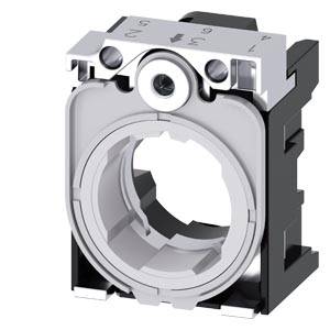 Nahaufnahme eines Metalldreh­schalter­mechanismus mit einer zentralen kreisförmigen Öffnung und nummerierten Wählerpositionen oben.