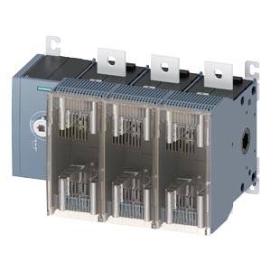 Industrielle elektrische Schaltanlage/Relaiseinheit mit drei transparenten Frontfächern und Metall-Befestigungslaschen.