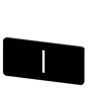 Symbol für schwarzes abgerundetes Rechteck mit einer einzelnen vertikalen weißen Linie in der Mitte, ähnlich dem Großbuchstaben I oder einem Pausensymbol.