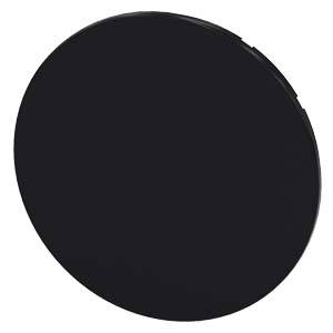 Eine durchgehend schwarze Ovalform auf weißem Hintergrund.
