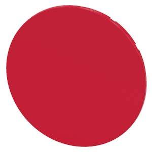 Solide rote ovale Form auf weißem Hintergrund.