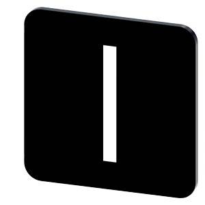 Schwarzes abgerundetes Quadrat-Symbol mit einer vertikalen weißen Linie in der Mitte, das die Ziffer „1