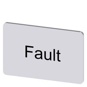 Eine grau rechteckige Schaltfläche oder ein Schild mit der schwarzen Aufschrift 