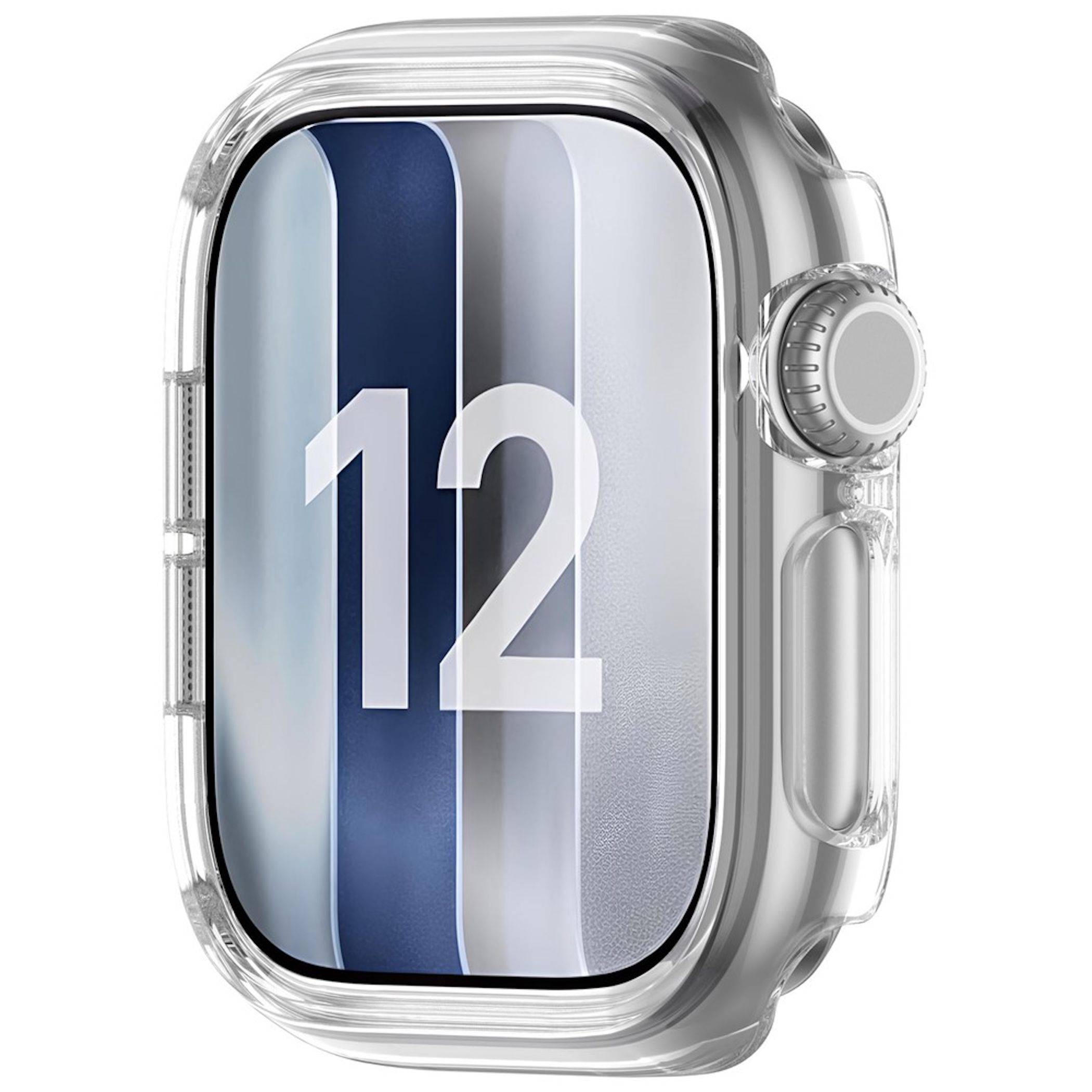 Transparente Smartwatch-Hülle mit einer großen 