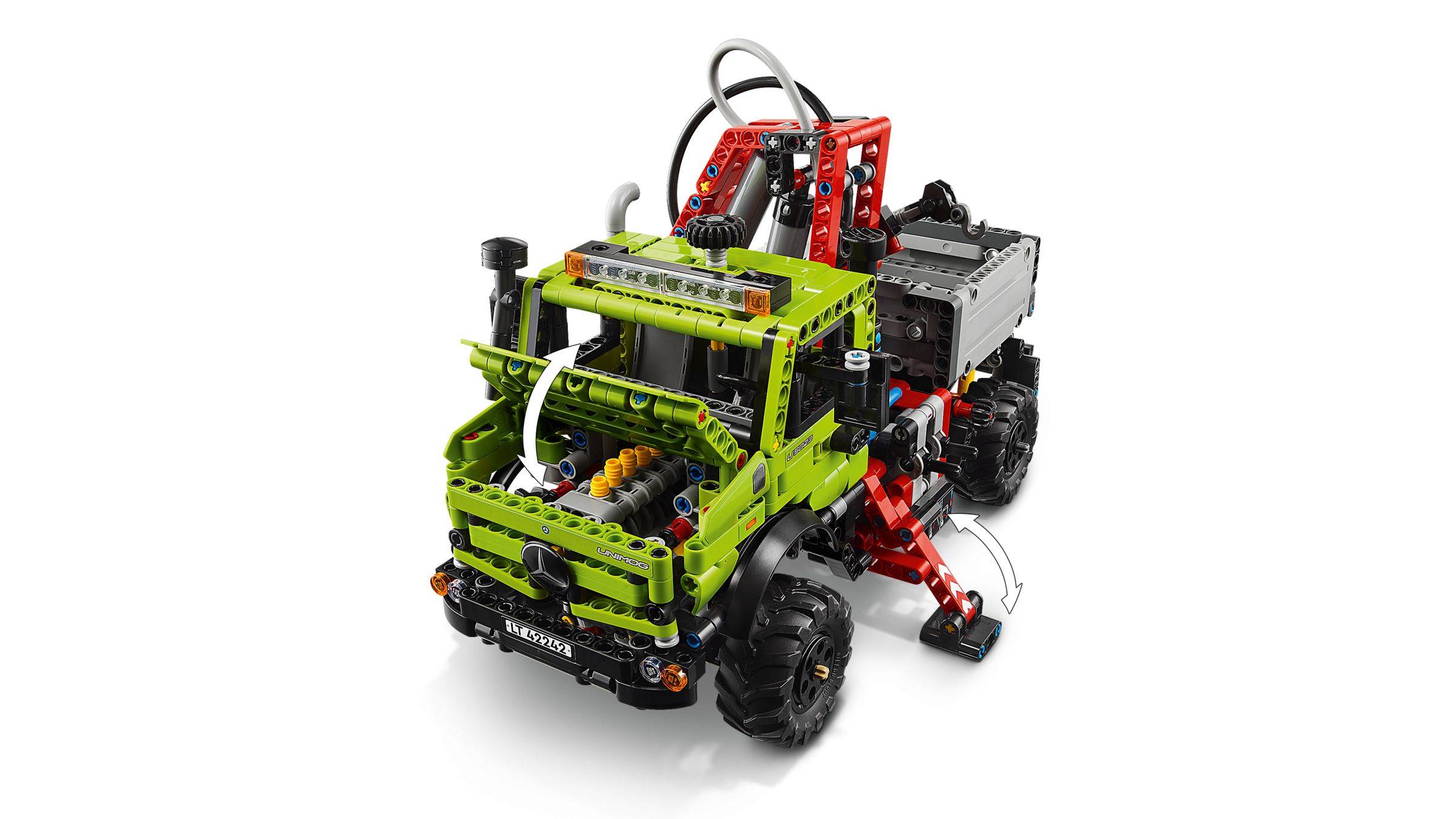 LEGO Technic 42242 Mercedes-Benz Unimog U 5023 mit Kran