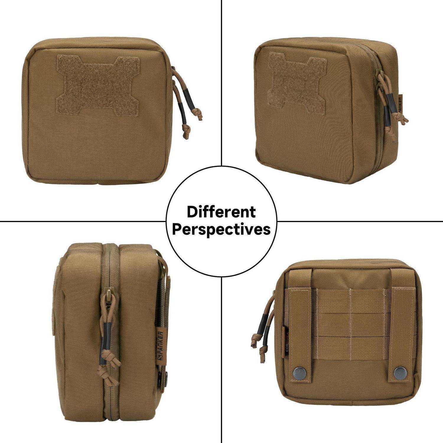 Taktische Erste Hilfe Tasche MOLLE Coyote Brown