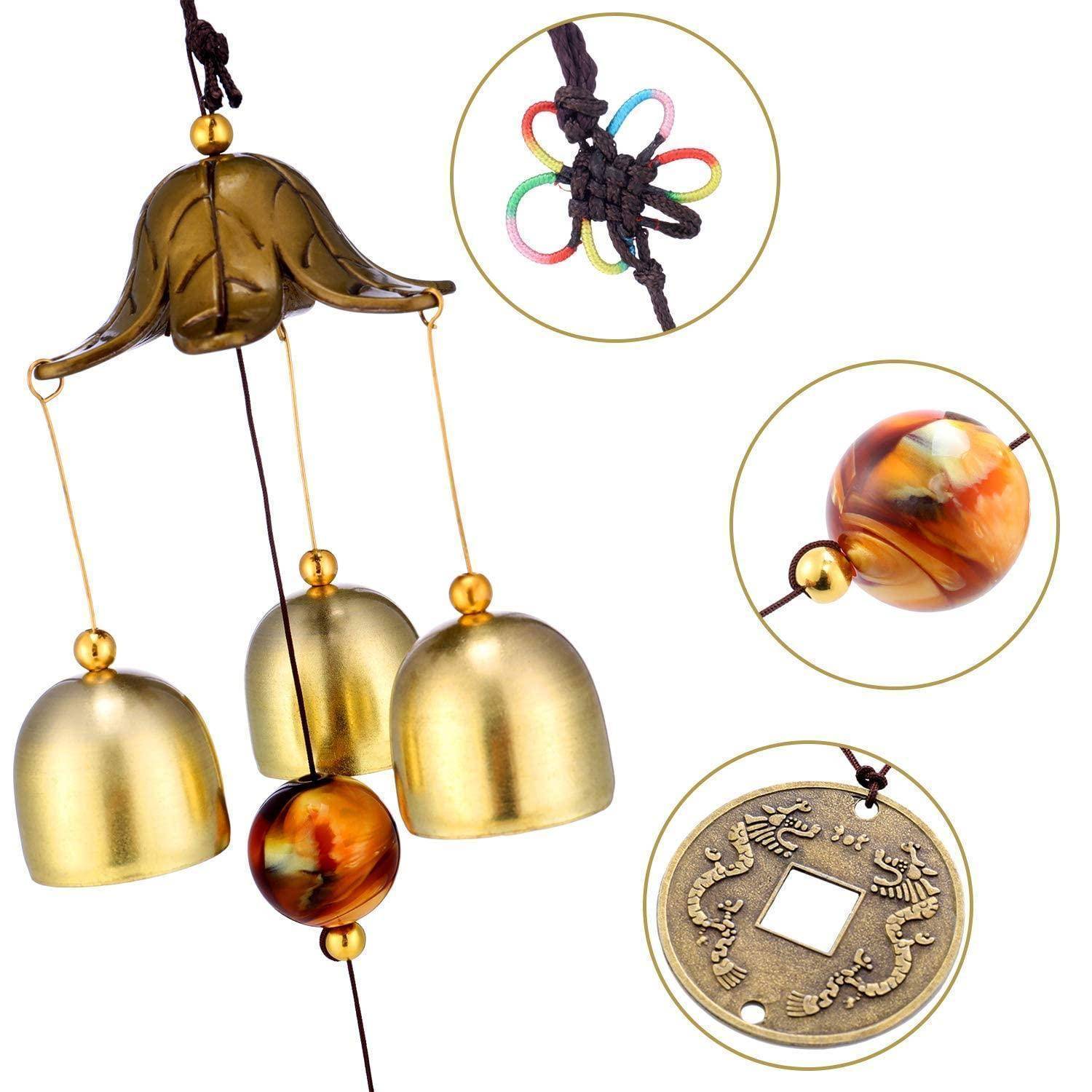 Dzxin Windspiel B-style Messing 49,5 cm