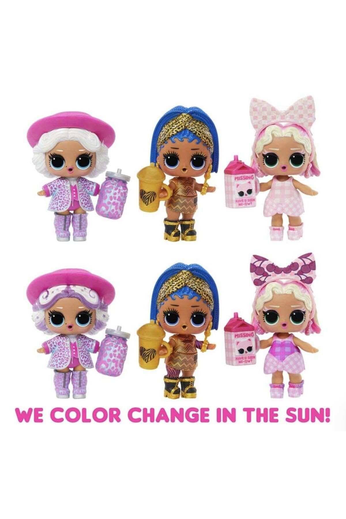 L.O.L. Surprise! Sunshine Color Change Puppe UV-Farbwechsel + Überraschungen 4+