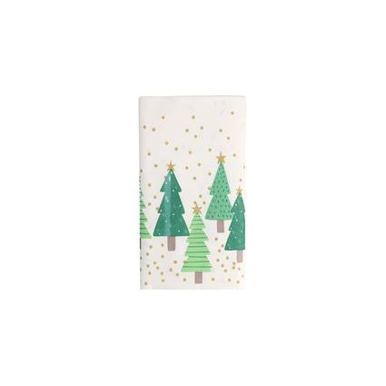 PAPSTAR Weihnachts-Tischdecke "Winter Trees"