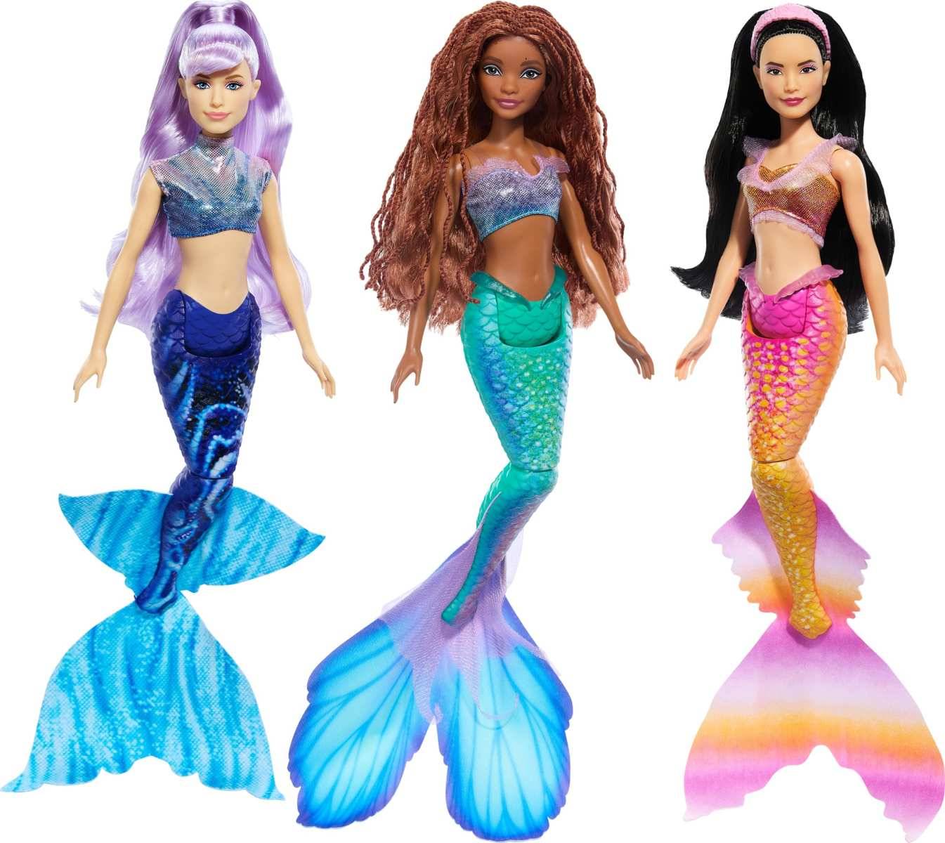 Mattel DISNEY Arielle die Meerjungfrau Set mit Mala Karina + Arielle 3+ HND29