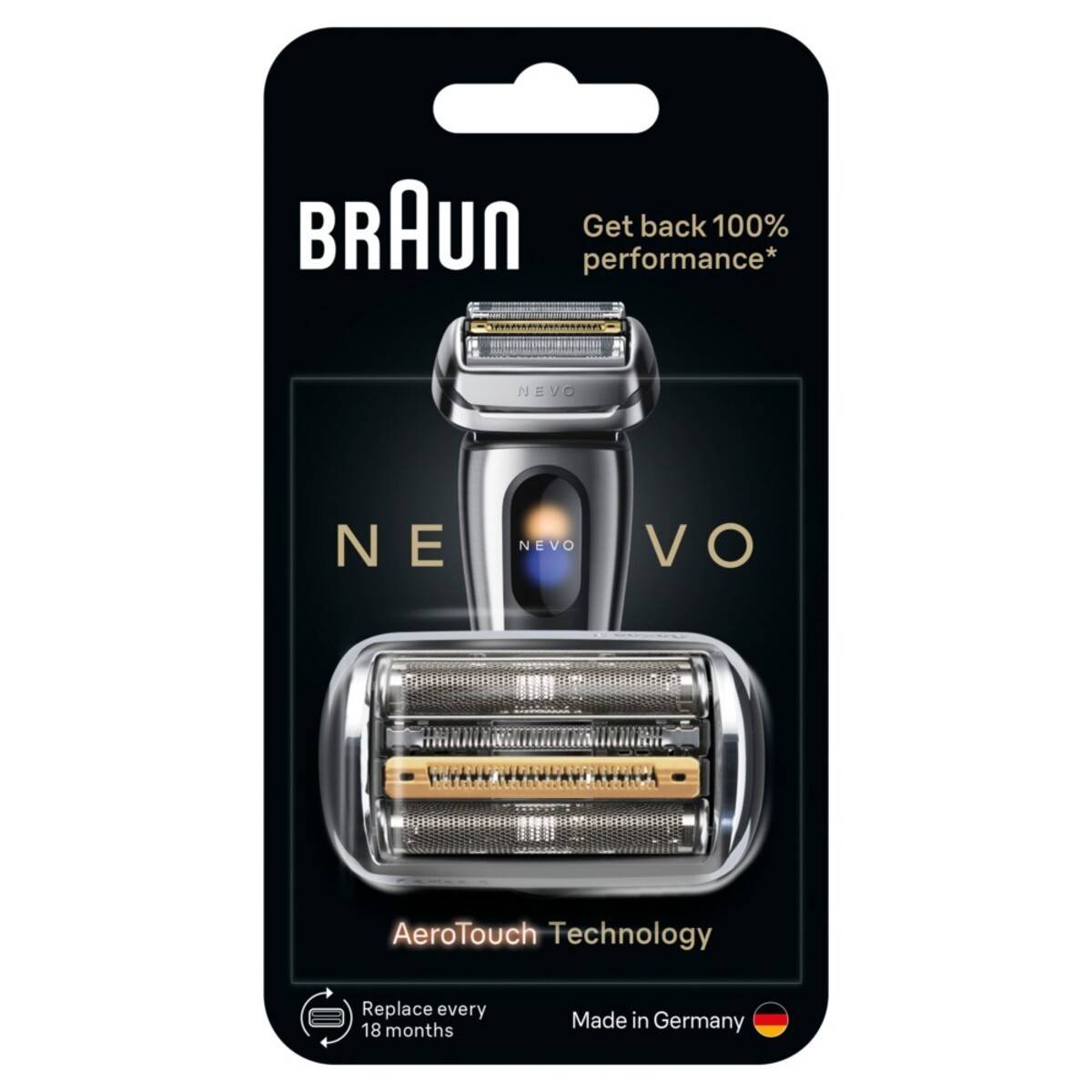 Braun NeoFo Elektrorasierer Paket mit „Erhalten Sie 100% Leistung zurück*