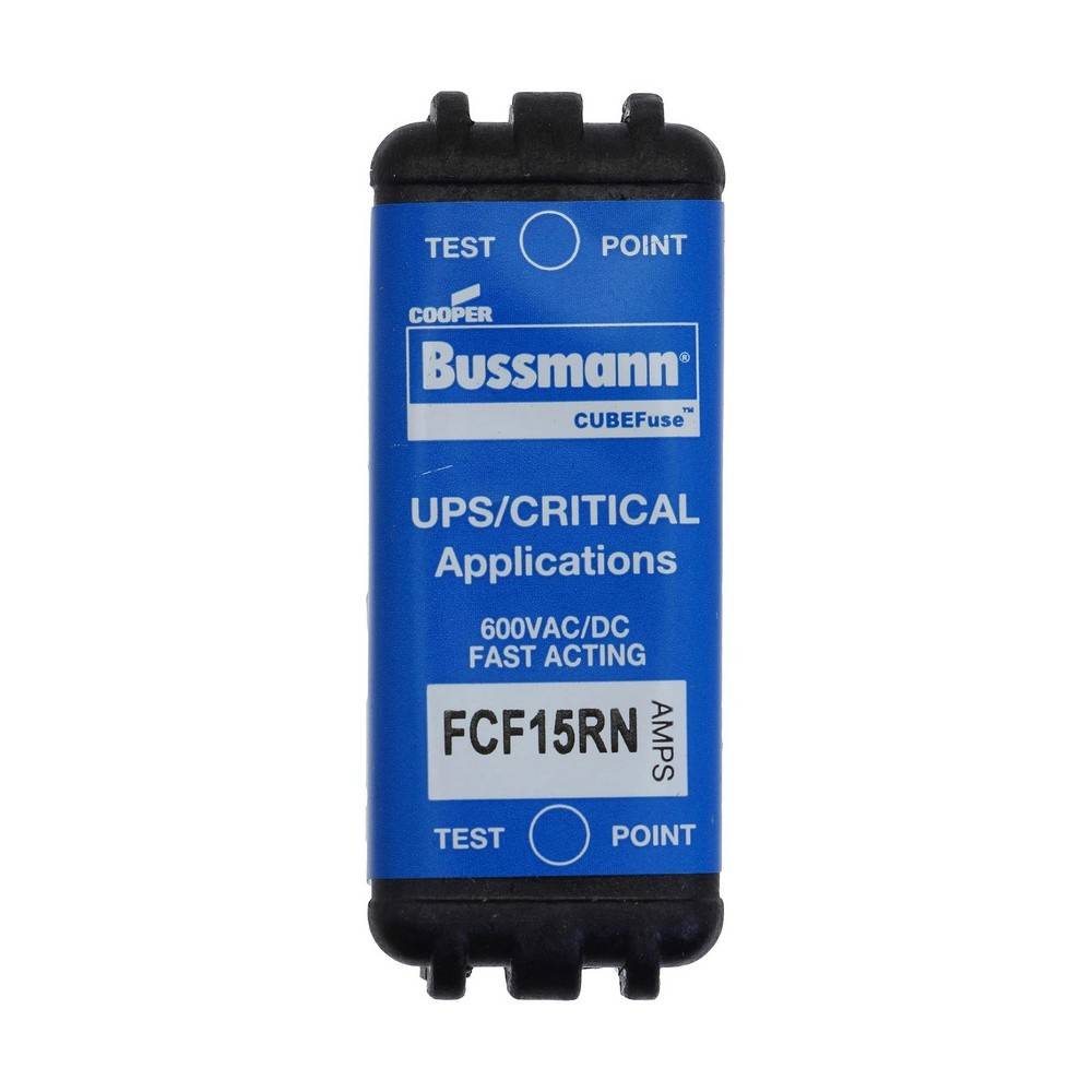 Blue Bussmann CUBEFuse Elektrische Sicherung mit Bezeichnung „UPS/CRITICAL Applications