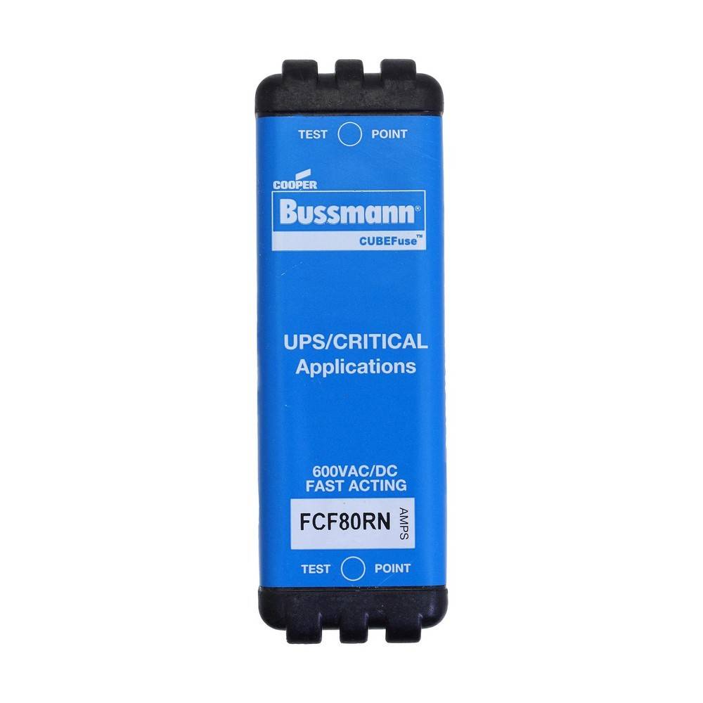 Blue Cooper Bussmann CUBEfuse Sicherung mit Kennzeichnung „UPS/CRITICAL Applications