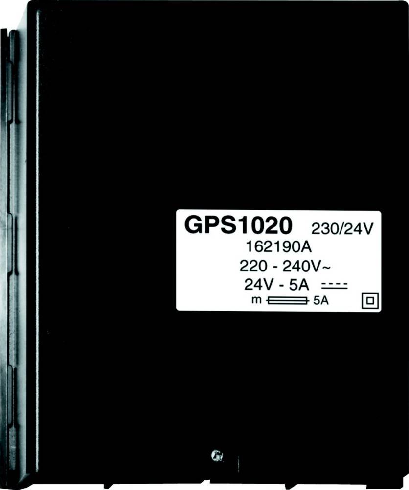 Schwarzes elektrisches Gerät mit der Bezeichnung „GPS1020