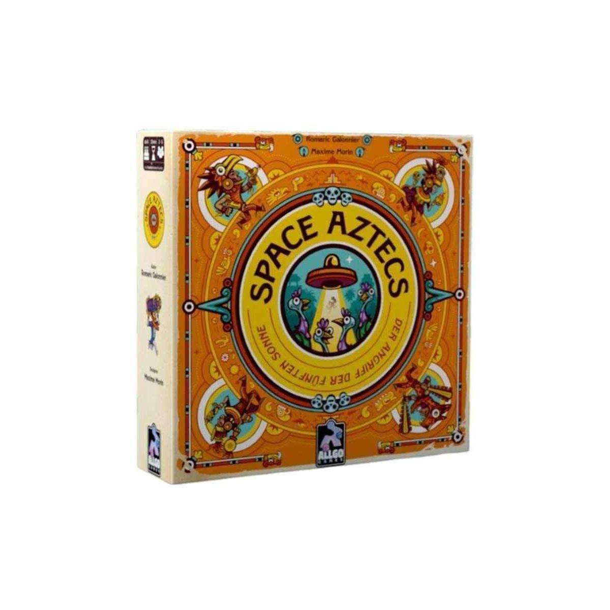 Schachtelbild für das Brettspiel „Space Aztecs