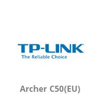 TP-LINK Logo über dem Produktnamen „Archer C50(EU)