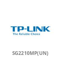 TP-LINK Logo mit Modellnummer „SG2210MP(UN)