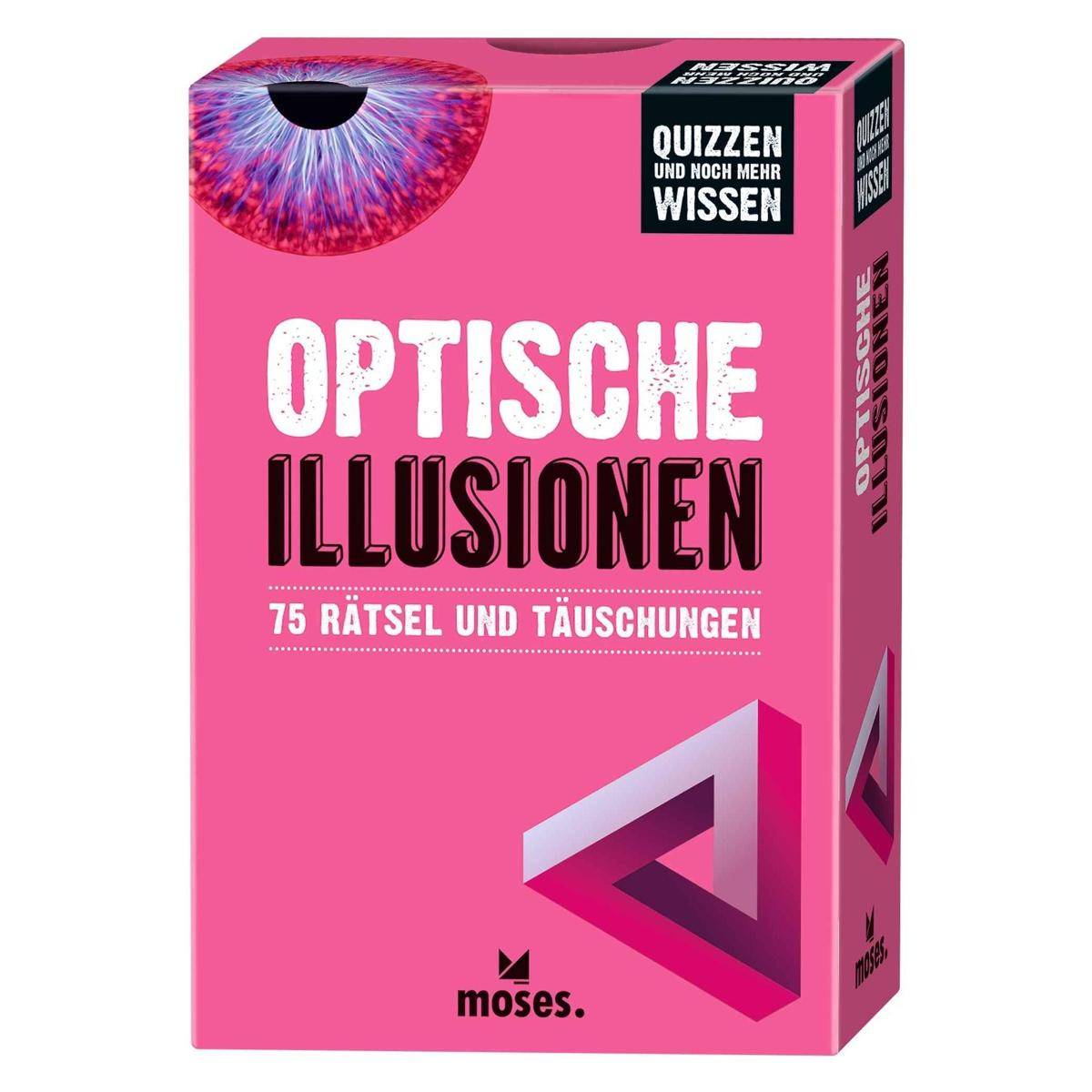 Rosa Puzzlekasten mit dem Titel 