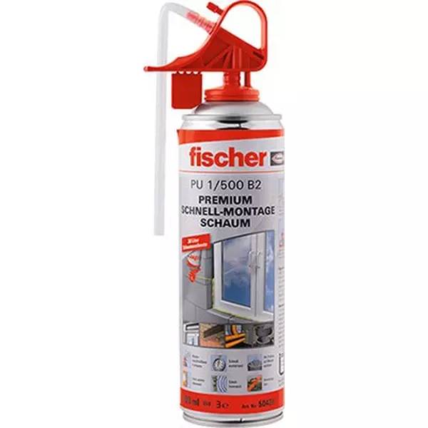 FISC 1-K-Schnellmontageschaum PU1/500B2 Füllen Kleben Isolieren Dichten